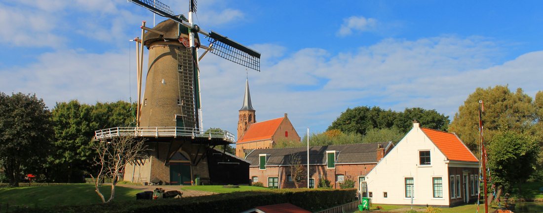 Langs de molen van Loosduinen